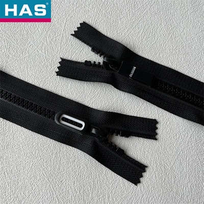 #5 Thick-Teeth Hard Durable Resin Zipper For Clothing Or Accessories