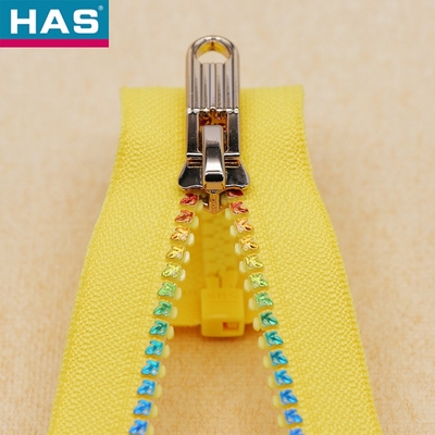 #3 #5 #8 Butterfly-Tooth Coated Resin Zipper For Clothing Or Luggage