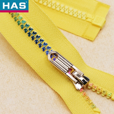 #3 #5 #8 Butterfly-Tooth Coated Resin Zipper For Clothing Or Luggage