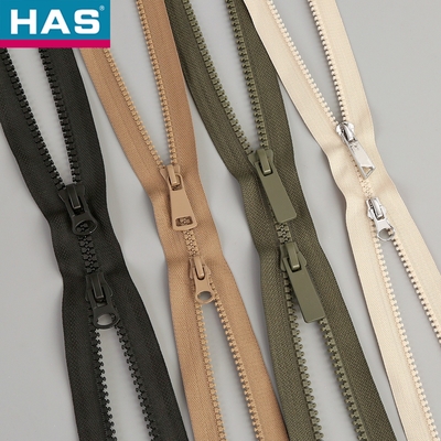 #5 Customizable Plastic Double-Ended Zipper For Clothing Or Luggage