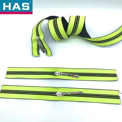 #3 #5 #8 Nylon Teeth Open End Waterproof Zipper for Garment or Bags