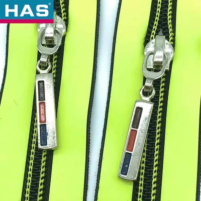 #3 #5 #8 Nylon Teeth Open End Waterproof Zipper for Garment or Bags