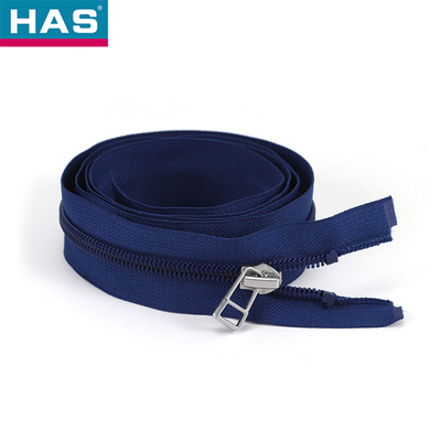 Durable Nylon Zipper With Custom Coil and Open-end For Jacket