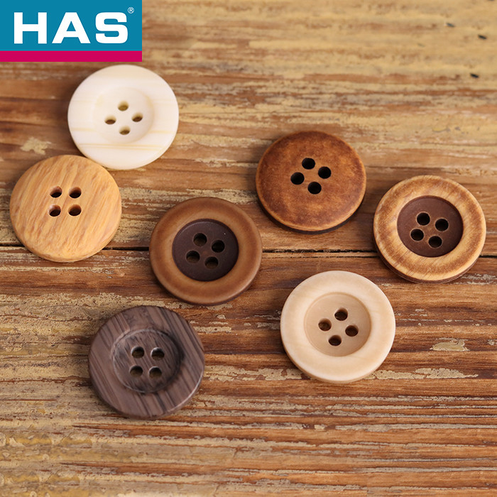 Durable Polyester Button Non Toxic Resin Buttons Eco Friendly