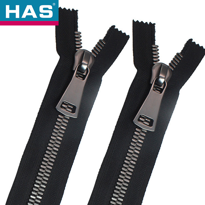 Big Teeth Heavy Duty Brass Zipper Two Way Open End Zipper #12