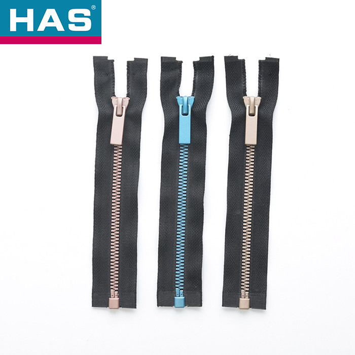 Customizable Metal Zipper #10 Multi Color Zipper Blue With Auto Lock Slider