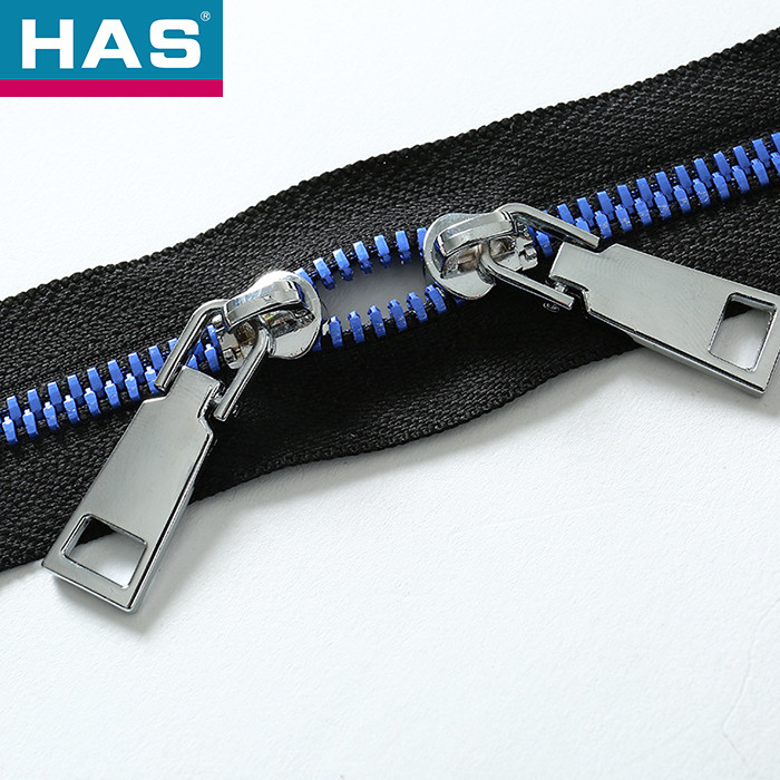 Fashion Metal Zippers Closed-end / open-end #5 Brass Zipper