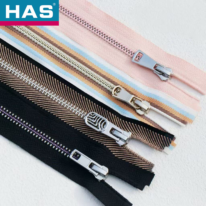 Auto Lock Slider Metal Zippers #3 #5 #7 #8 #10 #12 Heavy Duty 2 Way Zippers