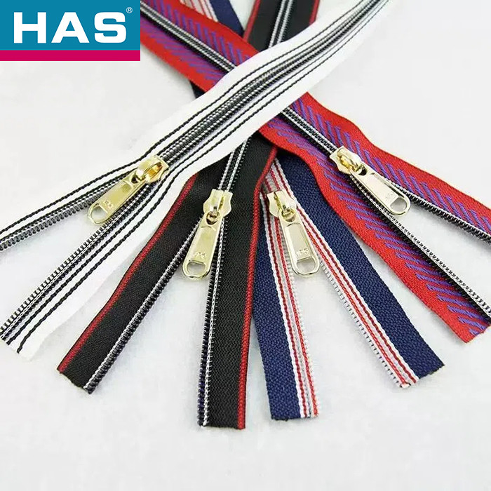 Zipper Nylon Available In Stock Luminous Fashion Durable For Clothes