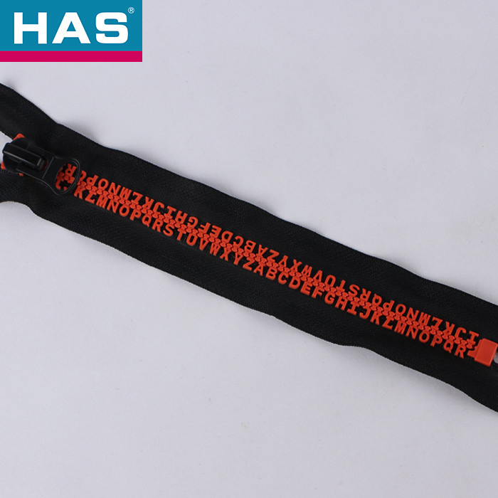 Invisible Resin Teeth Zipper For Pocket And Luggage Down Clothing