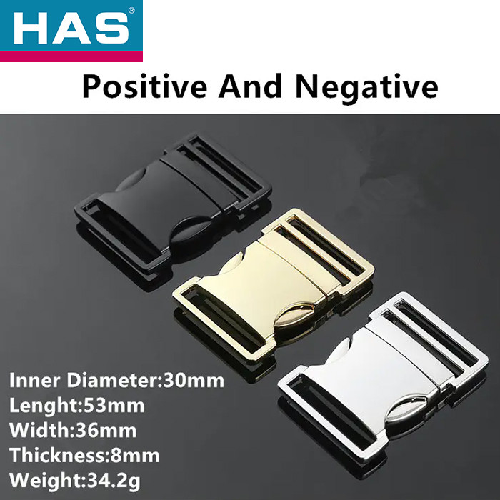 Metal Material Handbag Hardware Accessories Quick Release Belt Buckles For Bag
