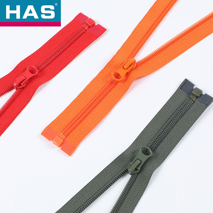 HAS #5 Rhinestone Zippers Fashion Accessories For Manufacturing Needs