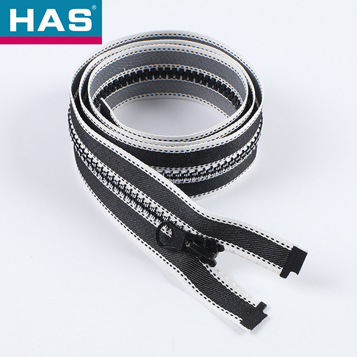 #5 Heavy Duty Zippers With Plastic Sliders For Clothing Or Bag