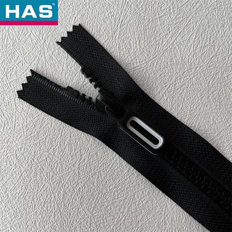 #5 Thick-Teeth Hard Durable Resin Zipper For Clothing Or Accessories