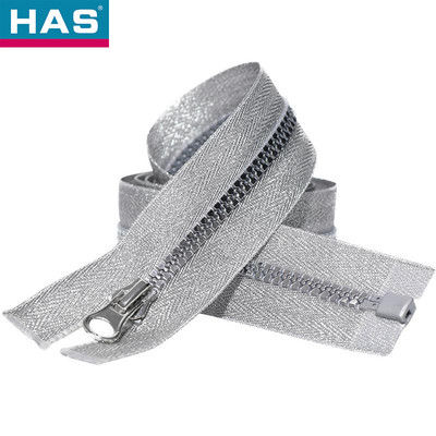 # 3 áo khoác nhựa khóa khóa kín bể bạc cao su răng đuôi mở quần áo kiểm soát truy cập nhà hàng dệt may hành lý